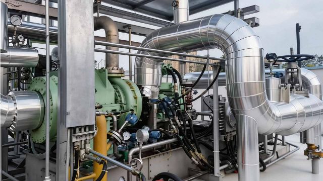 天然气门站减压膨胀发电应用案例