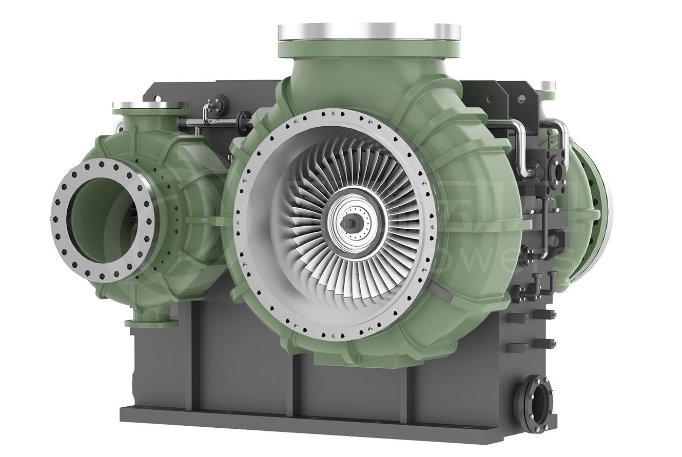 涡轮膨胀机 (余压发电)